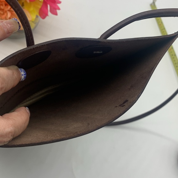 CLAUDIO ORCIANI Redish Brown Leather Backpack Made Italy MCB6743R - Picture 12 of 13